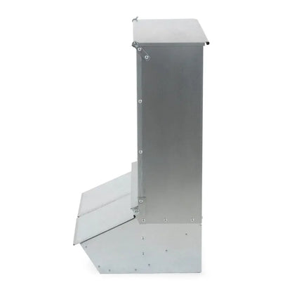 Brower Dual-Door Hog Feeder  3.7-Bushel Weatherproof Supplement Dispenser for Up to 8 Hogs