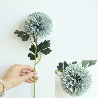 Christmas Silk Flower Ornaments  Festive Artificial Floral Accents for Holiday Decor