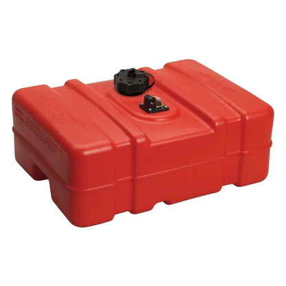 Scepter 12-Gallon Low Profile Marine Fuel Tank  Portable, Spill-Proof, EPA Compliant