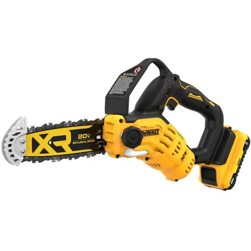 DEWALT DCCS623L1 8-Inch Battery Chainsaw  20V MAX Pruning Saw Kit with 3Ah Battery and Charger