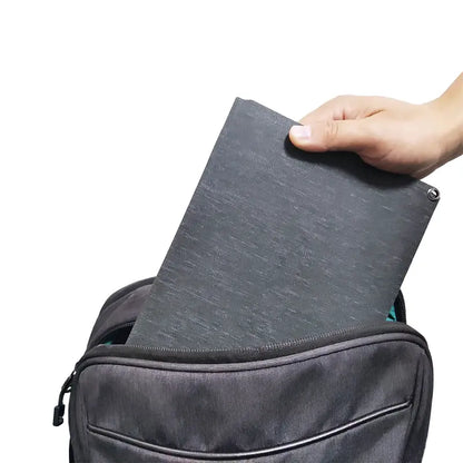 Foldable 2W Solar Charger with Dual USB Ports & Portable Design