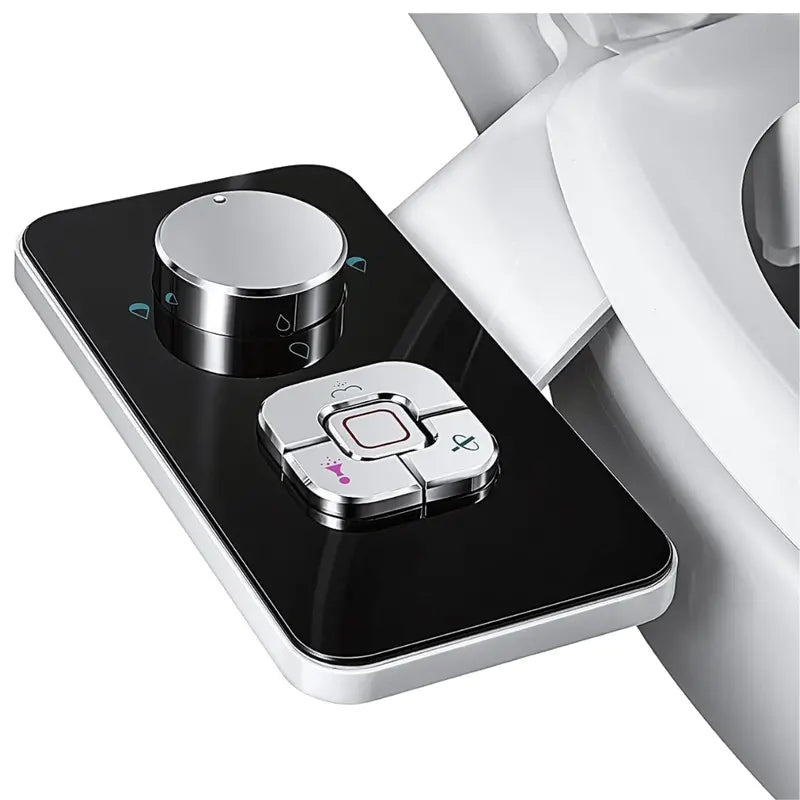 Dual-Stream Toilet Bidet Attachment  Adjustable Water Pressure & Ergonomic Mounting