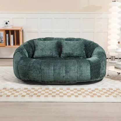 Adult Bean Bag Chair  Multi-Color Lounge Sofa for Casual Home or Dorm Use