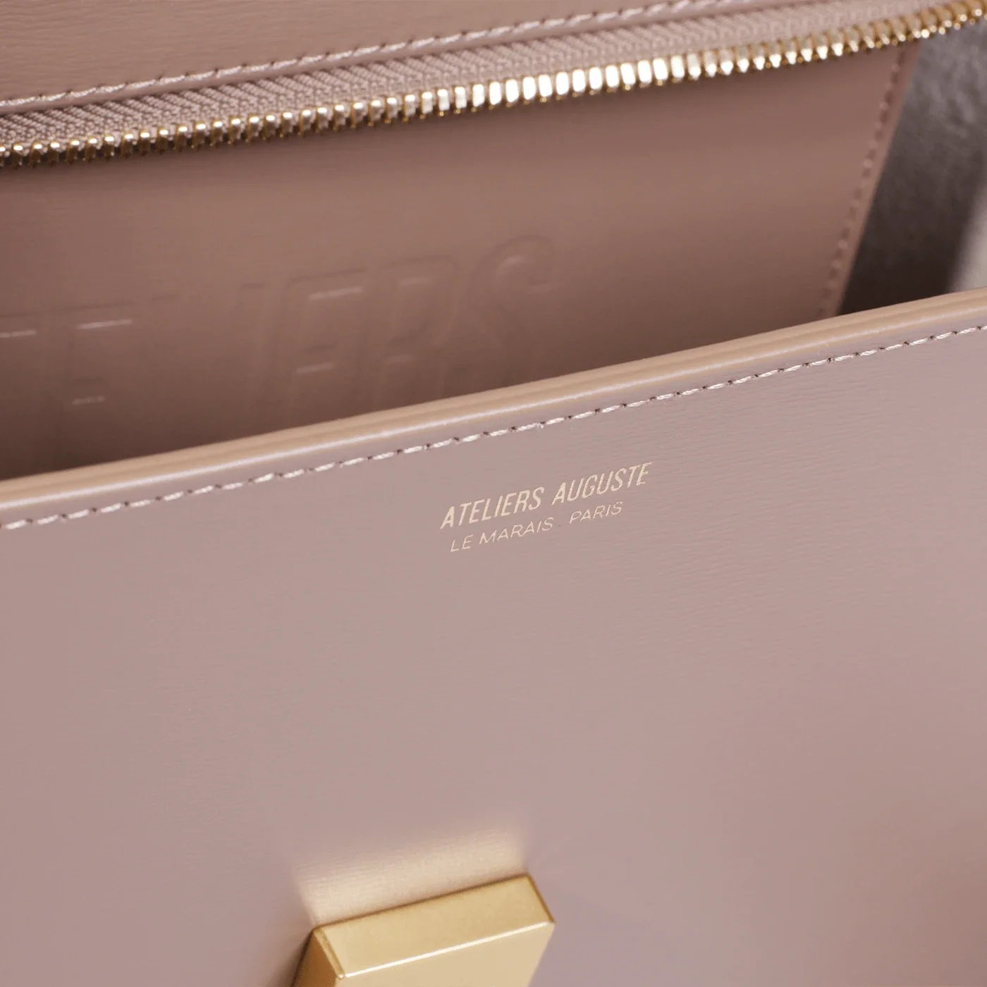 Mini Marly - Cuir Box Taupe