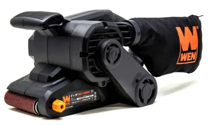 6.3-Amp 120V Corded Belt Sander with Integrated Dust Collection