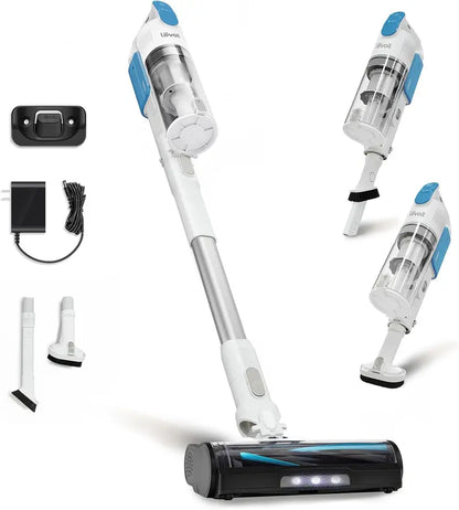 Levoit LVAC-300 Cordless Vacuum: HEPA Filtration, Tangle-Resistant Brush & 60-Min Runtime — Lightweight Stick Vac for Hard Floors, Carpets & Pet Hair