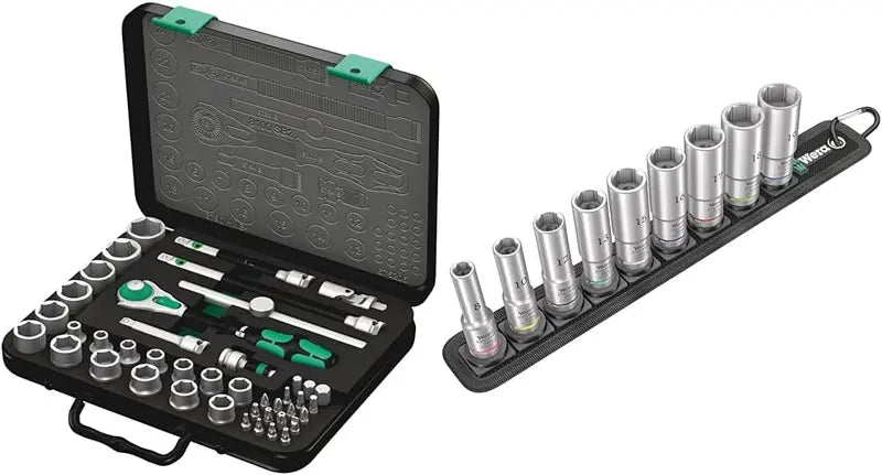 Zyklop 3/8¡å Metric Ratchet Set  43-Piece 8100 SB 2 Tool Kit (Model 5003594001)