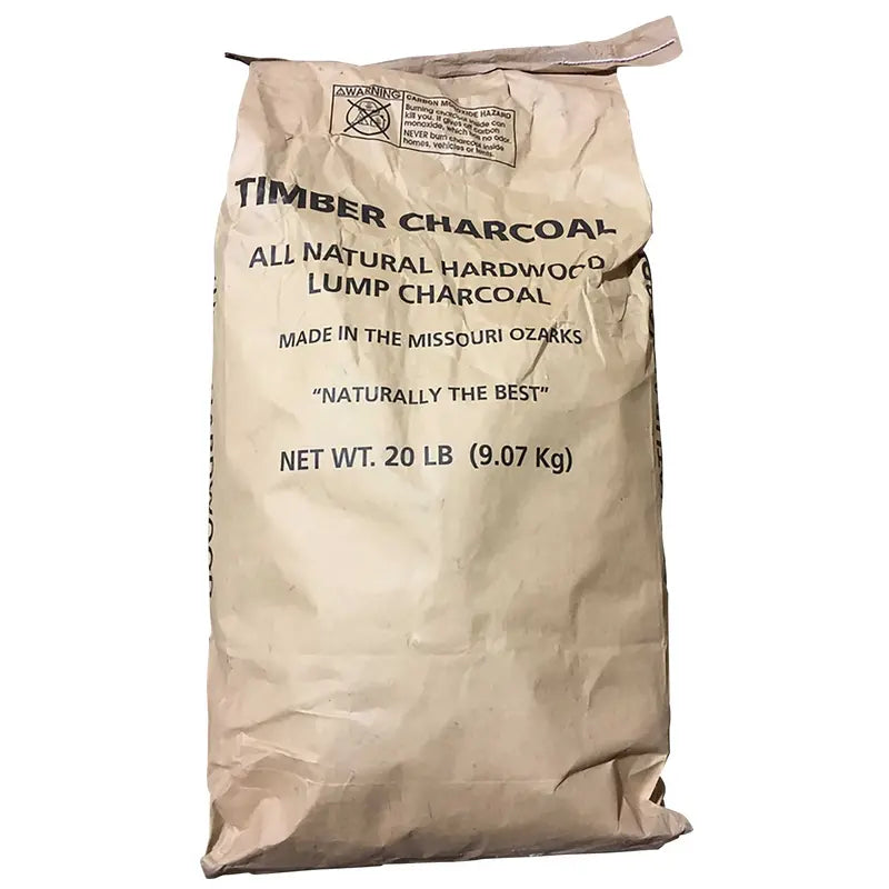 Chigger Creek Premium All-Natural Lump Charcoal, 20 lb  Missouri Oak & Hickory