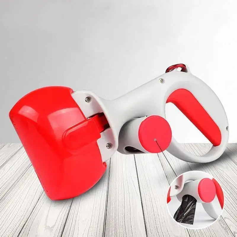 Scoopero? 2-in-1 Pet Poop Scooper with Bag Dispenser, Ergonomic Handle, Lightweight &amp; Portable for Dogs and Cats