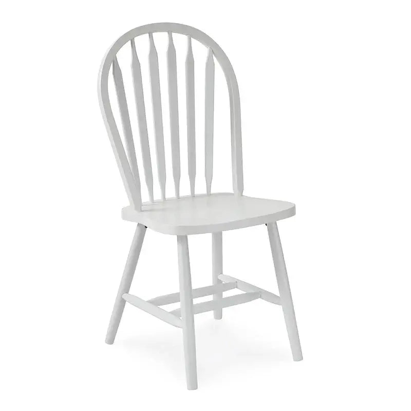 Windsor-Style Solid Wood Dining Chair  Classic Arrowback Design for Formal or Casual Spaces