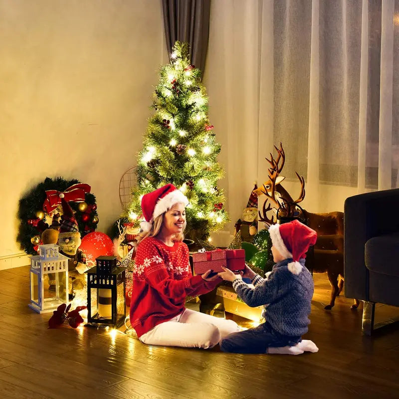Full-Size Artificial Christmas Tree  Classic Pre-Lit or Unlit Options Available