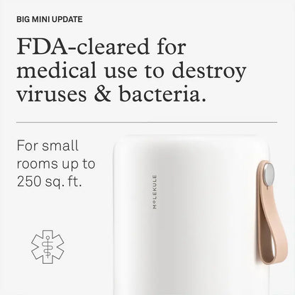 MOLEKULE Air Mini+ 250 sq.ft. Air Purifier PECO Filter MN2PXUS