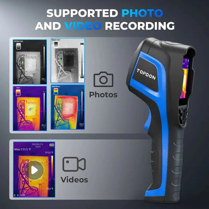 TOPDON Thermal Imaging Camera  256×192 IR Resolution, High-Sensitivity Heat Detection