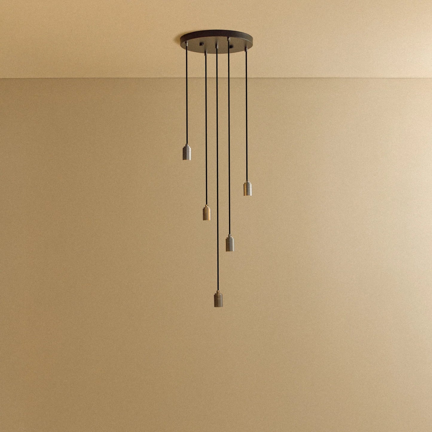 Five Pendant in Graphite