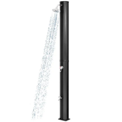 9.3-Gallon Solar Garden Shower  Eco-Friendly Outdoor Rinse Station