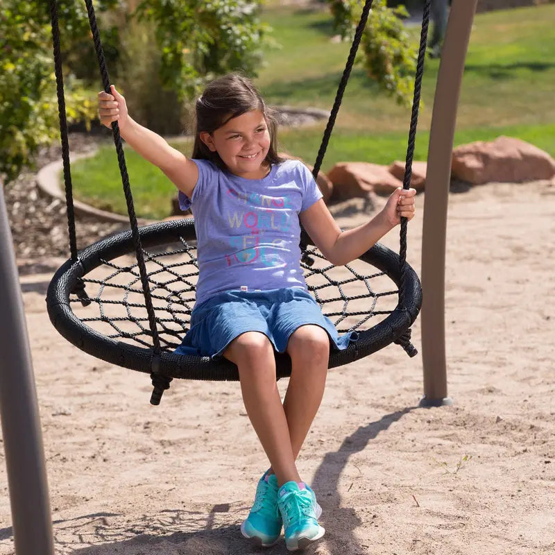 Lifetime Rope Spider Swing for Play Sets in Black, 90850