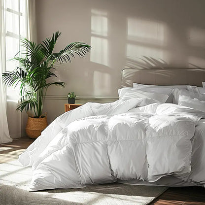 Serta Hotel Luxury Hypoallergenic Duvet Insert | Premium Down-Alternative Comforter for Year-Round Use, Soft Breathable Fabric &amp; Fluffy Fill