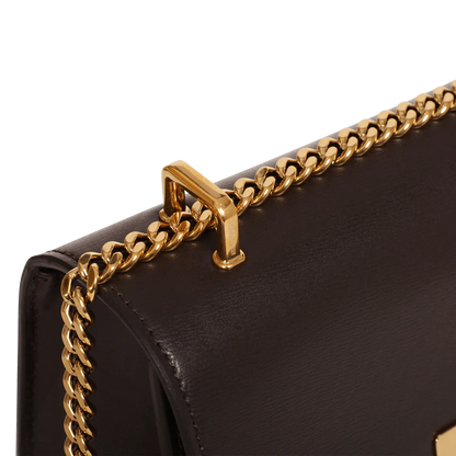 Alma - Cuir Box Chocolat