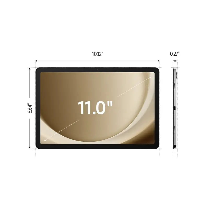 Samsung Galaxy Tab A9+ 11″ Tablet, 64GB, Silver  Family Entertainment, Android