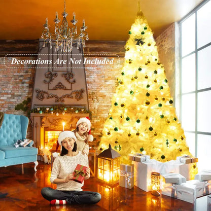 White Artificial Christmas Tree  Available in 6ft, 7.5ft, and 9ft Heights