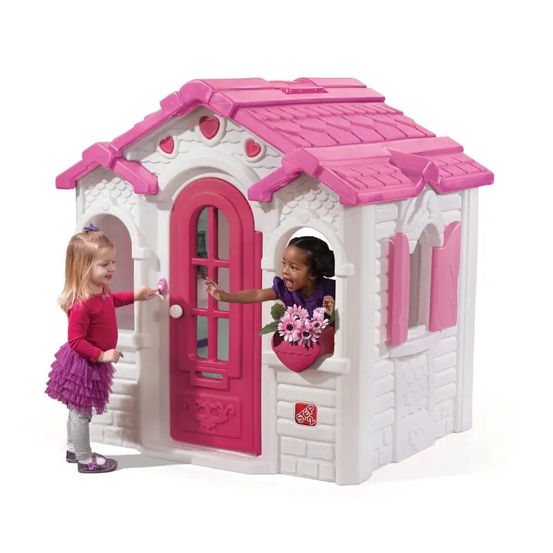 Sweetheart Playhouse  Outdoor Wooden Play Structure for Kids