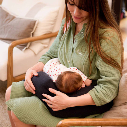 Coussin d'allaitement sangle écrue · DUOH