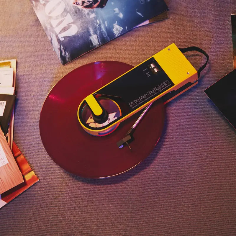 Audio-Technica AT-SB727-YL Portable Turntable  Sound Burger Series