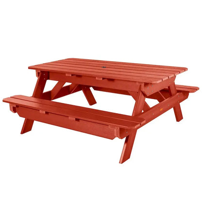 HIGHWOOD Eco-Conscious Picnic Table  Recycled Plastic Construction