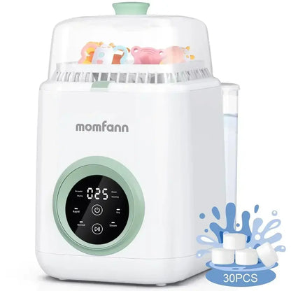All-in-One Baby Bottle Washer  19-Minute Sterilizing, Washing & Drying Station for Bottles & Pump Parts