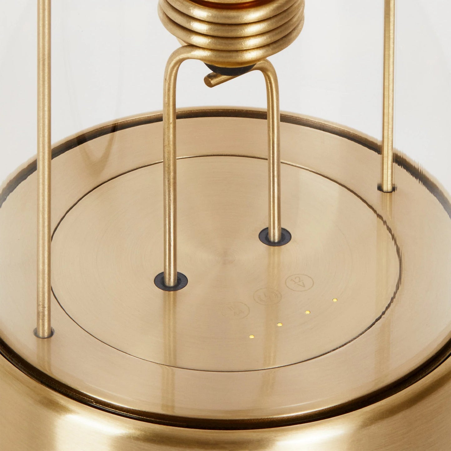 The Muse 1.0 Portable Lamp in Solid Brass - Set of 2