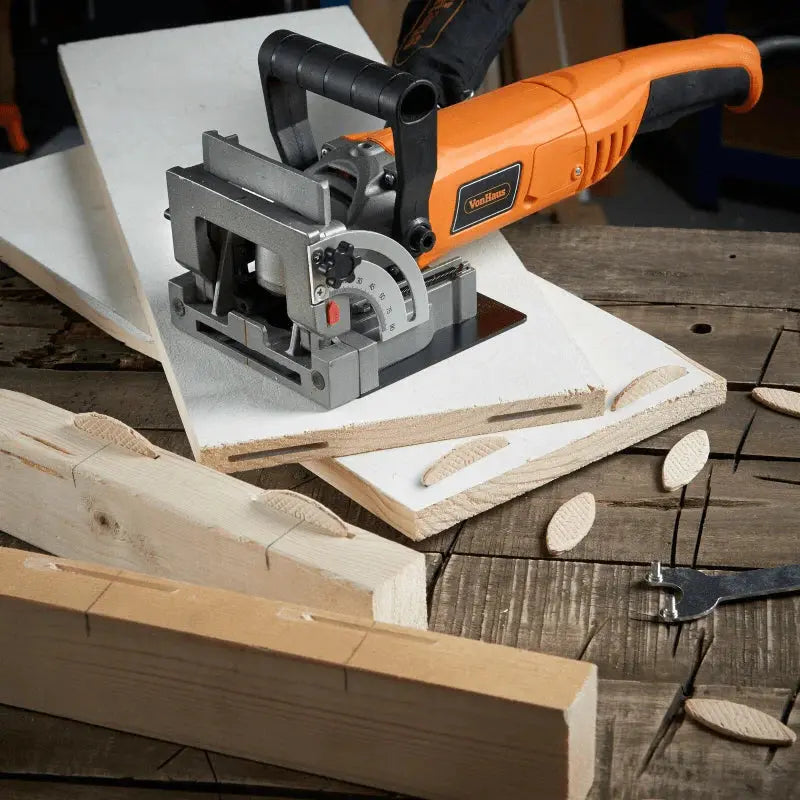 Precision Biscuit Joiner Tool — Professional Woodworking Cutter for Strong, Seamless Joint Assembly