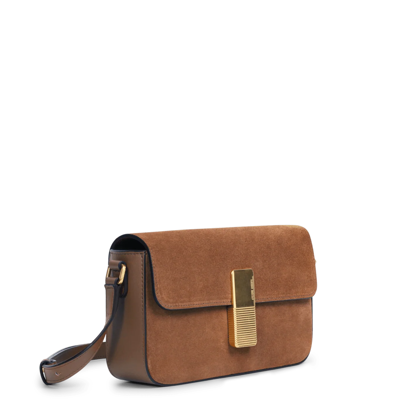 Monceau Baguette - Cuir Velours Camel