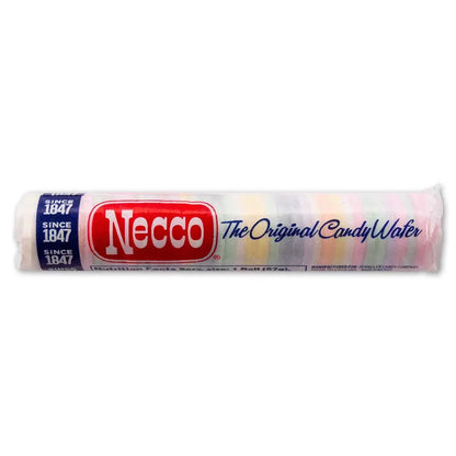 Necco Original Wafer Candy, 24-Pack, 2.02 oz Rolls, Classic Taste, Grocery Favorite