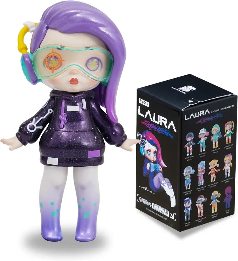 12-Piece Fashion Trendsetters Blind Box Collection  Cute Collectible Action Figures for Holidays & Birthdays