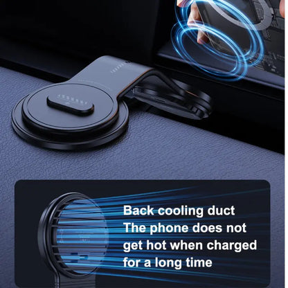 Flexible Bendable MagSafe Car Charger  Adjustable Angle & Compact Design
