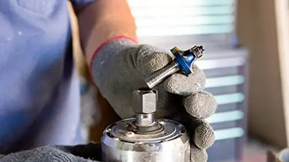 BOSCH 2.25 HP Fixed-Base Router, Aluminum, 12 AMP Motor, Adjustable Speed, Includes Accessories