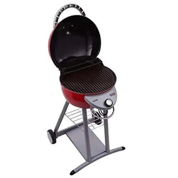 Char-Broil Bistro Electric Patio Grill  Compact Red Countertop BBQ