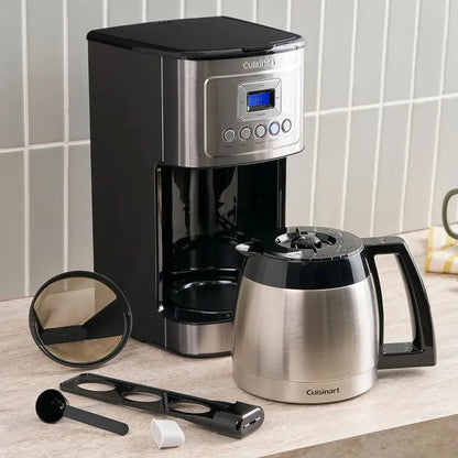 Cuisinart PerfecTemp 12-Cup Coffee Machine  Programmable Thermal Carafe, Brew Strength Control & Pause Feature