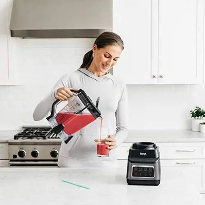Ninja BN701 Professional Plus Blender  Auto-iQ Technology, 64 oz Crushing Pitcher, Sleek Gray Design