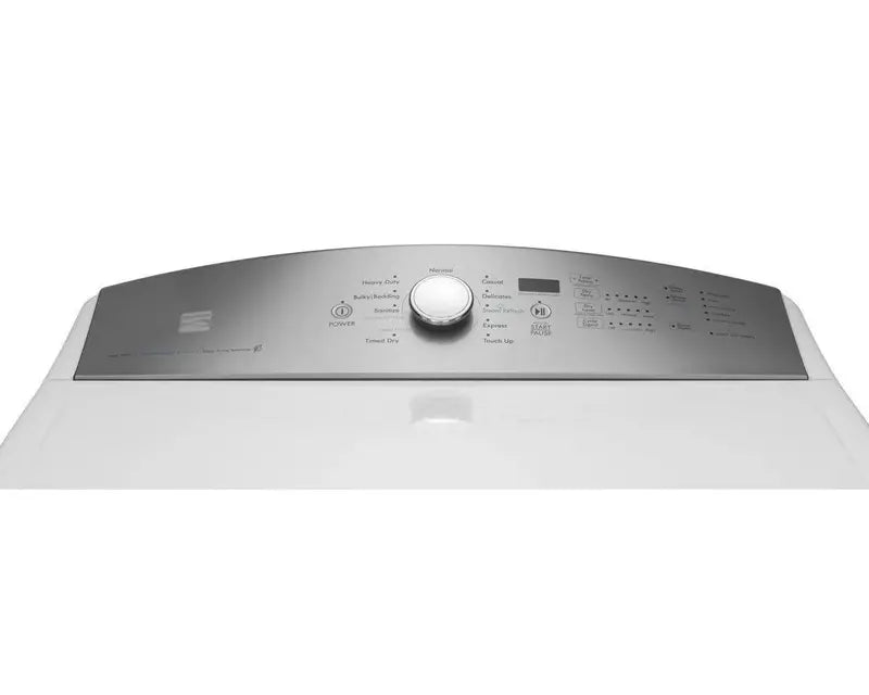 Top-Loading Washing Machine  Energy-Efficient White Laundry Appliance
