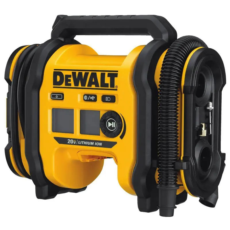 DEWALT 20V MAX Cordless Portable Inflator  Tool-Only Version (DCC020IB)