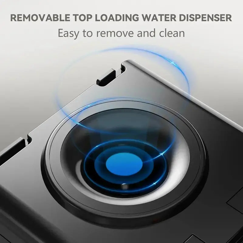 EUHOMY Dual-Temp Water Dispenser with Child-Safe Lock & Cold-Only Mode