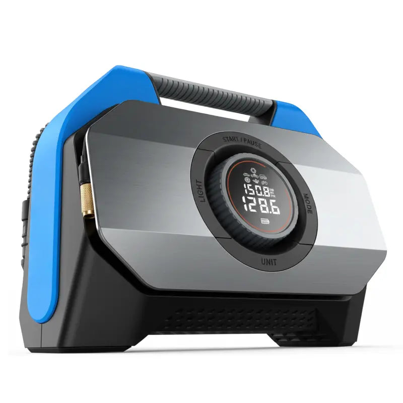 High-Performance Dual-Cylinder Cordless Tire Inflator — Up to 160 PSI