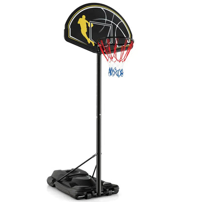 All-Environment Adjustable Basketball Hoop  12-Position Indoor/Outdoor Goal (4.2510 ft)