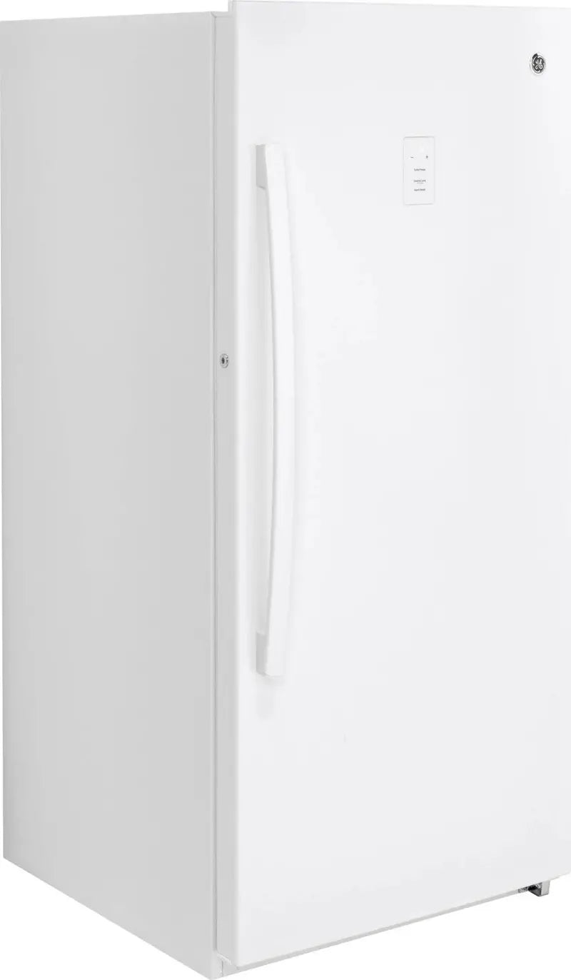 Frigidaire 14.1 Cu Ft Frost-Free Upright Freezer  White Energy-Efficient Model with Spacious Interior