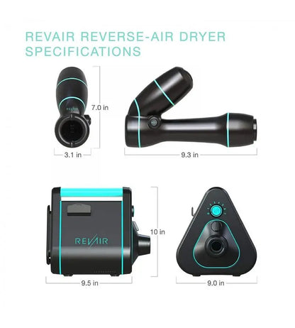 RevAir Reverse-Air Hair Dryer  Fast Drying and Smoothing Tool