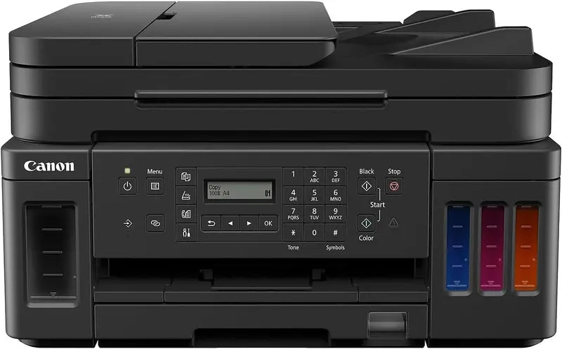 EcoTank Wireless All-in-One Printer  Super Tank Ink System with Copy, Scan, Fax, ADF & Mobile Printing