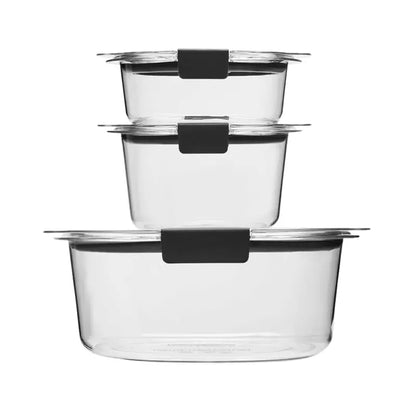 Airtight Meal Prep Containers with Secure Lids for Fresh Food Storage