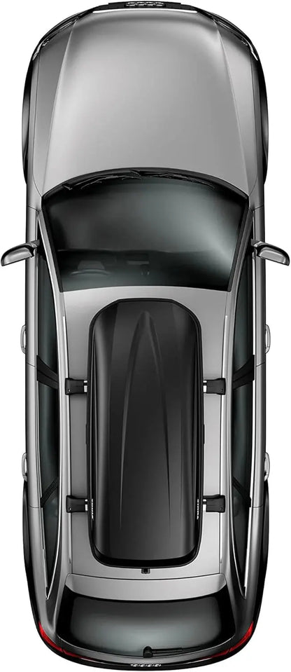 Thule Pulse Large Rooftop Cargo Box — Black, Aerodynamic Design