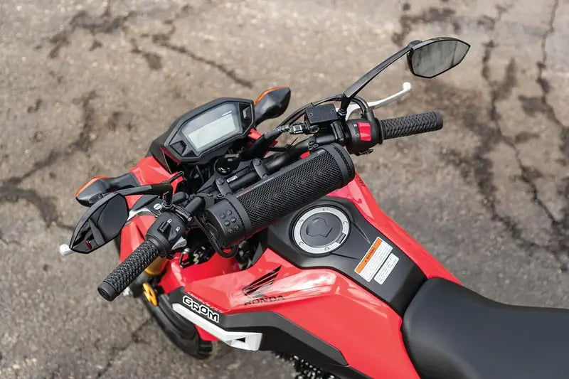 Road Thunder Waterproof Bluetooth Sound Bar  300W Motorcycle Handlebar Speaker in Satin Black